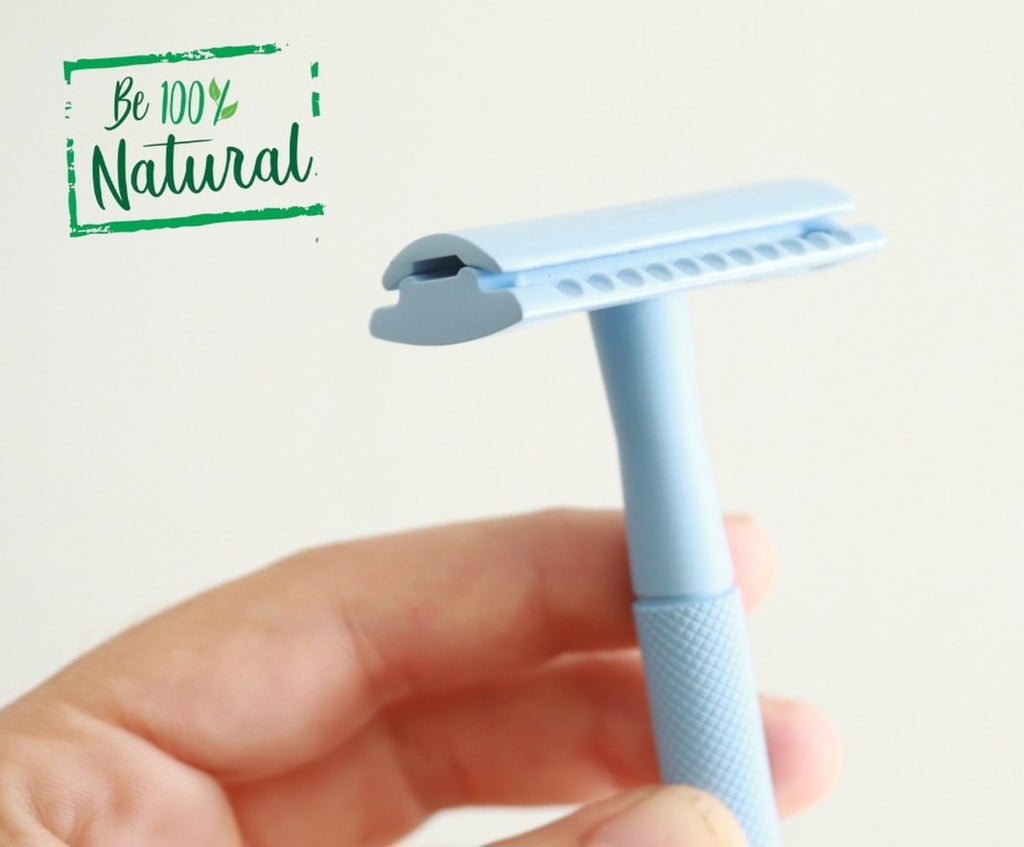 Stainless steel colorful razor