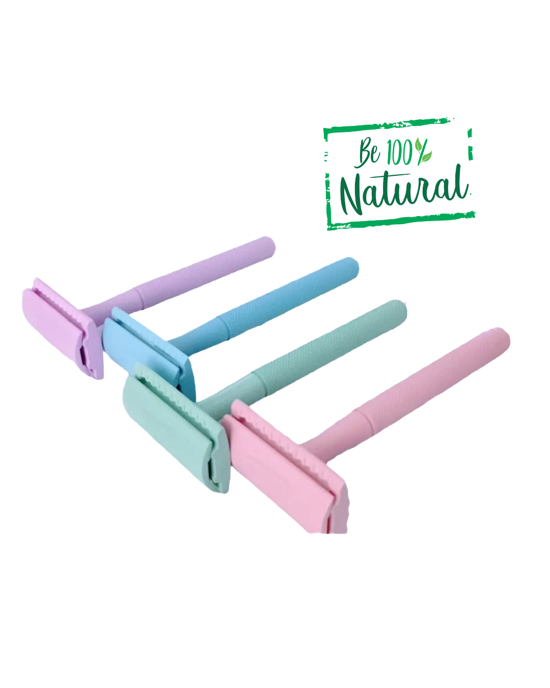 Stainless steel colorful razor